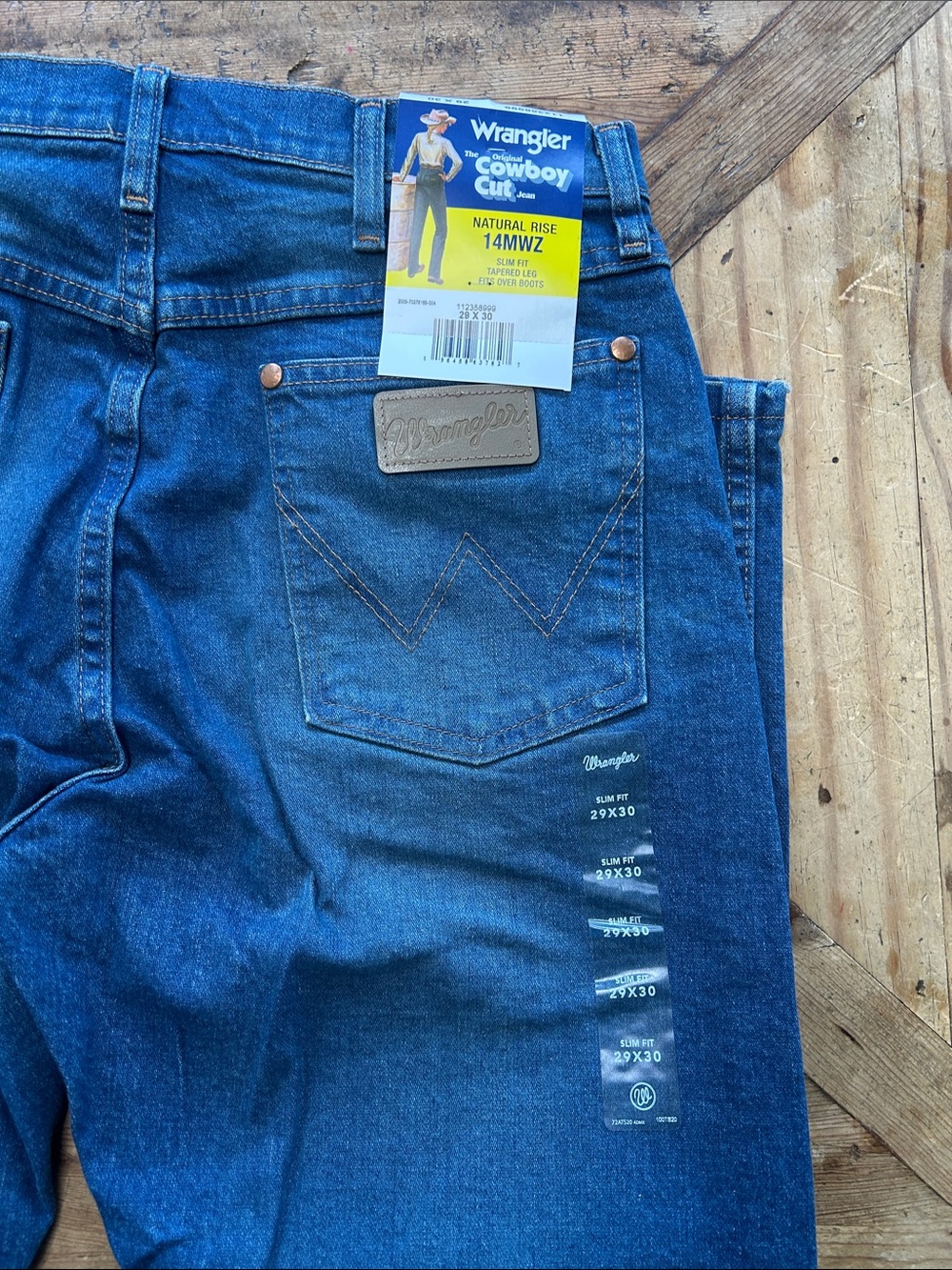 Wrangler Original Cowboy Cut women’s slim fit jeans NWT 29x30